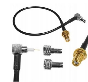 Konektor wtyk antenowy TS9 SMA Huawei B529 B528