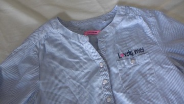 РУБАШКА ДЛЯ ДЕВОЧКИ COOL CLUB, В ПОЛОСКУ 146