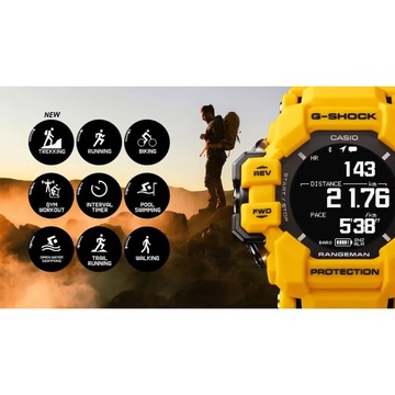 Zegarek CASIO G-Shock Master Of G GPR-H1000-9ER - Land Rangeman Solar GPS