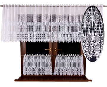 Zazdrostka gipiurowa panelowa 40 cm Biała Gruba