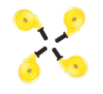 KÓŁKA DO CHODZIKA OBROTOWE MIĘKKIE SILIKONOWE YE