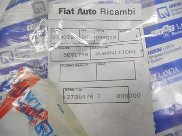 КОМПЛЕКТ ПРОКЛАДОК КОРОБКИ ТРАНСМИССИИ FIAT 126P BIS 5891798