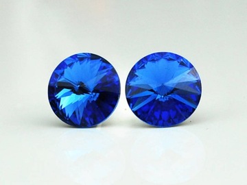 SZTYFTY SZAFIROWE niebieskie SWAROVSKI crystals