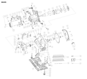 Шестерня погружной пилы ГРАФИТ 58Г495