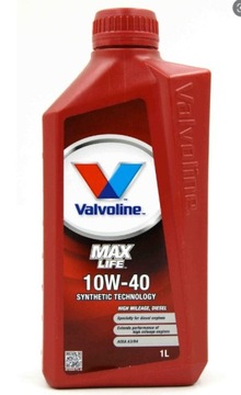 OLEJ VALVOLINE 10W/40 MAXLIFE 1L