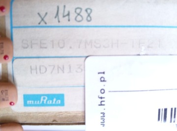 [2 шт.] Фильтр SFE10.7MS3H 10,7 МГц Murata BW=180 кГц