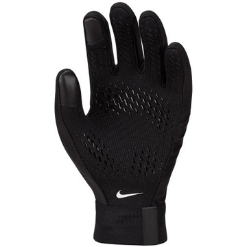 Rękawiczki Nike Academy Therma-FIT czarno-białe DQ6071 010 S