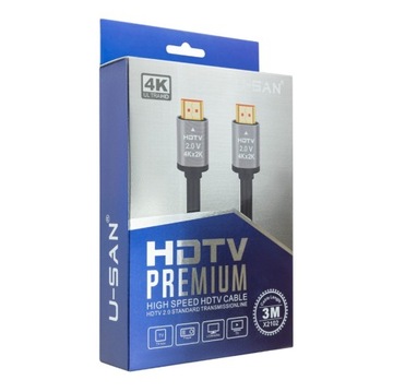 ВЫСОКОСКОРОСТНОЙ HDMI 2.0 4K UHD 3D КАБЕЛЬ HDMI 3 М