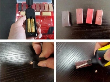 РЕМОНТНЫЙ КОМПЛЕКТ ДЛЯ ДЕРЕВЯННОЙ МЕБЕЛЬНОЙ ПАНЕЛИ, РЕМОНТНЫЙ ВОСК