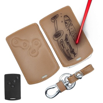 Etui na karte brelok RENAULT Scenic Captur Megane Laguna Fluence Clio RS