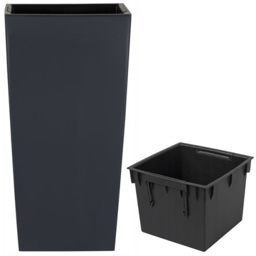 Самолеты для балкона с пластиковыми садовыми цветочными горшками для большой террасы