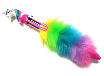 ШАРИКОВАЯ РУЧКА 6 - РАЗНОЦВЕТНАЯ ДЕТСКАЯ МНОГОЦВЕТНАЯ МНОГОЦВЕТНАЯ ЕДИНОРОГ 6В1