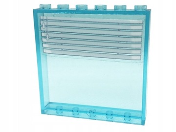 LEGO panel 1x6x5 7 żaluzji 59349pb197 do 41318