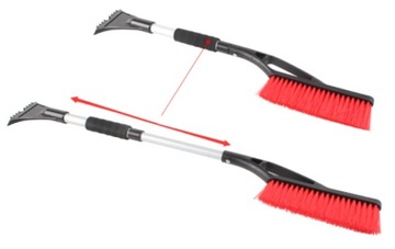 ТЕЛЕСКОПИЧЕСКИЙ СКРЕБОК ДЛЯ ОКОН 2в1 ДЛИННЫЙ