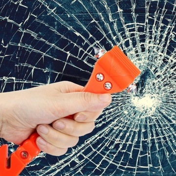 БЕЗОПАСНЫЙ МОЛОТОК, ОКОННЫЙ МОЛОТОК И ОТРЕЗАТЕЛЬ ДЛЯ РЕМНЕЙ БЕЗОПАСНОСТИ