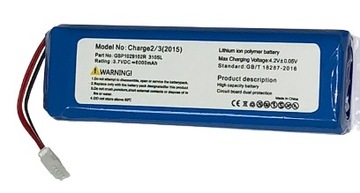 Bateria Do Głośnika JBL Charge 2, 2+, 3 (2015)