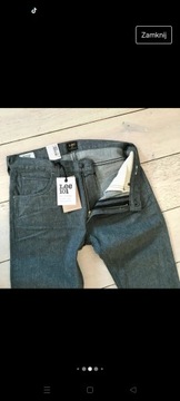 LEE 101 Rider dry GREY recycled 11oz selvedge