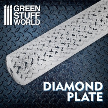 Green Stuff Rolling Pin wałek do tekstur Diamond