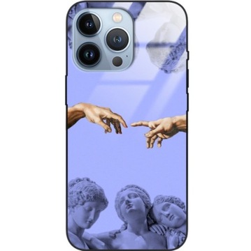 Etui Glass Do IPHONE 13 PRO Modne Słodkie Wzory
