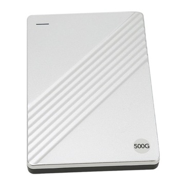 ВНЕШНИЙ ЖЕСТКИЙ ДИСК 500 ГБ USB 5 ГБ/С СЕРЕБРЯНЫЙ