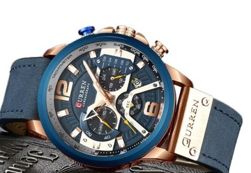 МУЖСКИЕ ЧАСЫ CURREN ELEGANT ДАТА ДАТА ХРОНОГРАФ