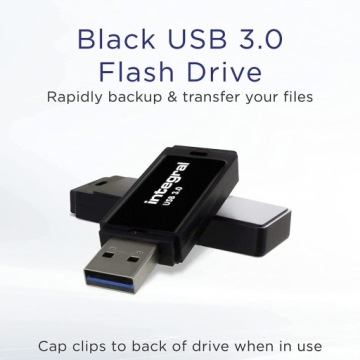Встроенный USB 128 ГБ Черный, USB 3.0 со съемным разъемом c