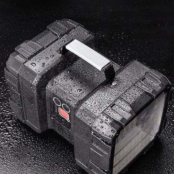 СВЕТОДИОДНЫЙ ТАКТИЧЕСКИЙ ФОНАРЬ МОЩНЫЙ ПОИСКОВЫЙ АККУМУЛЯТОРНЫЙ USB ОТРАЖАТЕЛЬ 1000ЛМ 40ВТ