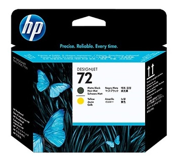 Głowica Hp 72 C9384A Yellow+Matte Black