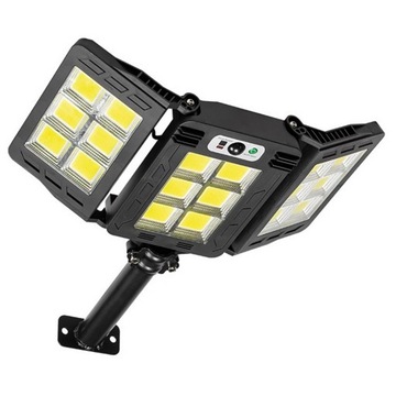 LAMPA SOLARNA CZUJNIK RUCHU ZMIERZCHU 360 LED