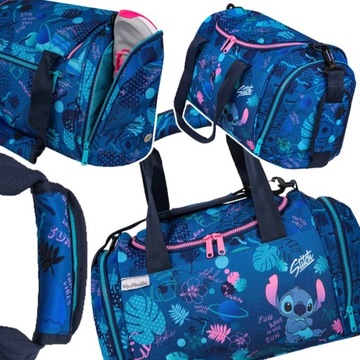 DISNEY BLUE/MCNEIL FIT S TORBA SPORTOWA STITCH COOLPACK