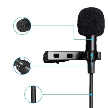 Внешний петличный микрофон, зажим USB-C для IPHONE