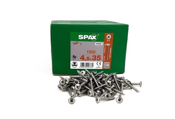 Wkręt Spax uniwersalny 4,5x35 mm Wirox