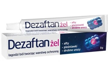 DEZAFTAN MED AFTY PLEŚNIAWKI URAZY 8 G