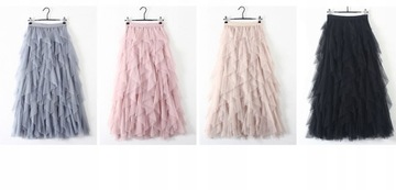 ЮБКА МАКСИ ТЮЛЬ