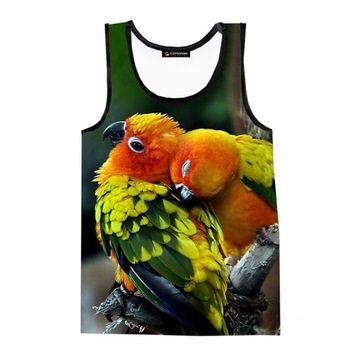 Koszulka bez rękawów 3D Digital Printing Animal