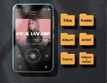 MP4-плеер Bluetooth с Wi-Fi, FM-радио, HiFi, диктофоном, TOUCH 4