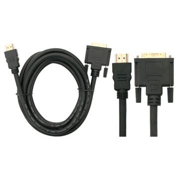 КАБЕЛЬ HDMI - DVI 18+1 ЧЕРНЫЙ FULL HD 1,5м