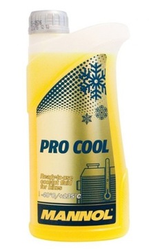 PŁYN DO CHŁODNIC MOTO. PROCOOL - 40°C- 135°C 1L - MANNOL