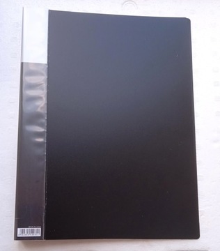 Teczka plastikowa ofertówka A4 z metalowym klipsem
