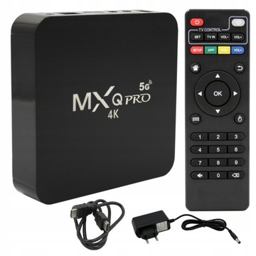 Odtwarzacz multimedialny MXQ PRO 4K 2 16GB 16 GB