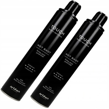ARTEGO TOUCH HOT SHOT LAKIER DO WŁOSÓW 500ml x2