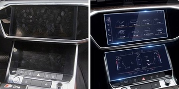 Защитный коврик из фольги PREMIUM UV VIRTUAL COCKPIT стойка AUDI A6 C8