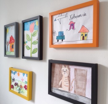 Рамка А4 для детских рисунков Художественные детские рамки для картин и фотографий.