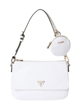 Torebka damska GUESS ECO GEMMA PORTFELIK WHITE