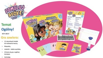 POMALUJ BUŻKĘ! ZGADNIJ KIM JESTEM