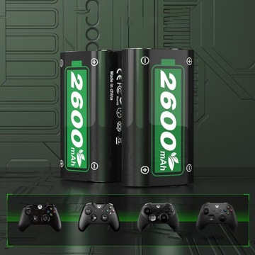 ЗАРЯДНОЕ УСТРОЙСТВО / АККУМУЛЯТОР 2 X 2600 МАЧ ДЛЯ КОНТРОЛЛЕРА XBOX ONE/XBOX SERIES X|S