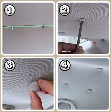 NITY DO NAPRAWY PODSUFITKI SAMOCHODOWEJ 60 SZT.