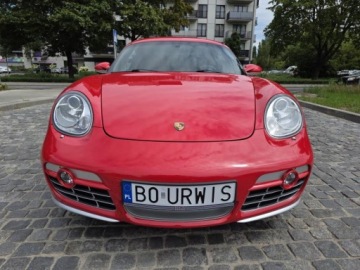 Porsche Boxster 987 2007 PORSCHE Cayman 2.7l benzyna 245KM Przebieg:112,800km Rubinowa czerwień, zdjęcie 1