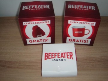 Beefeater London - Zestaw Kubek, Czapaka, Skarpety - Nowy !!!!!