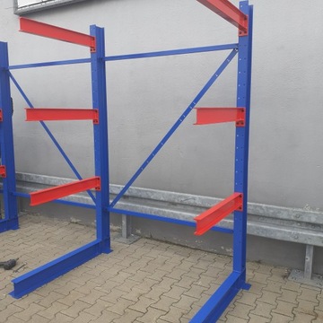 REGAŁY WSPORNIKOWE MAGAZYNOWE JEDNOSTRONNE